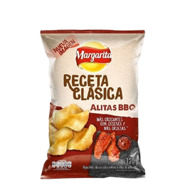 Papas margarita receta clásica Alitas BBQ