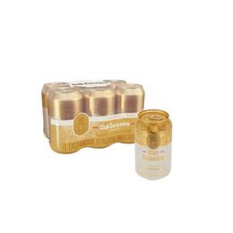 Cerveza club Colombia dorada