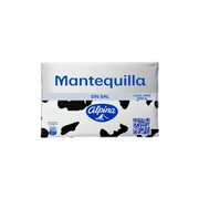 Mantequilla sin sal Alpina